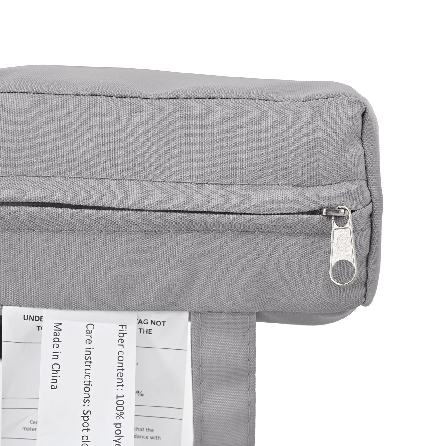 Industrial 5-Piece Aluminum Outdoor Patio Furniture Set; Modern Garden Sectional Sofa Set with End Tables; Coffee Table and Furniture Clips for Backyard; White+Grey