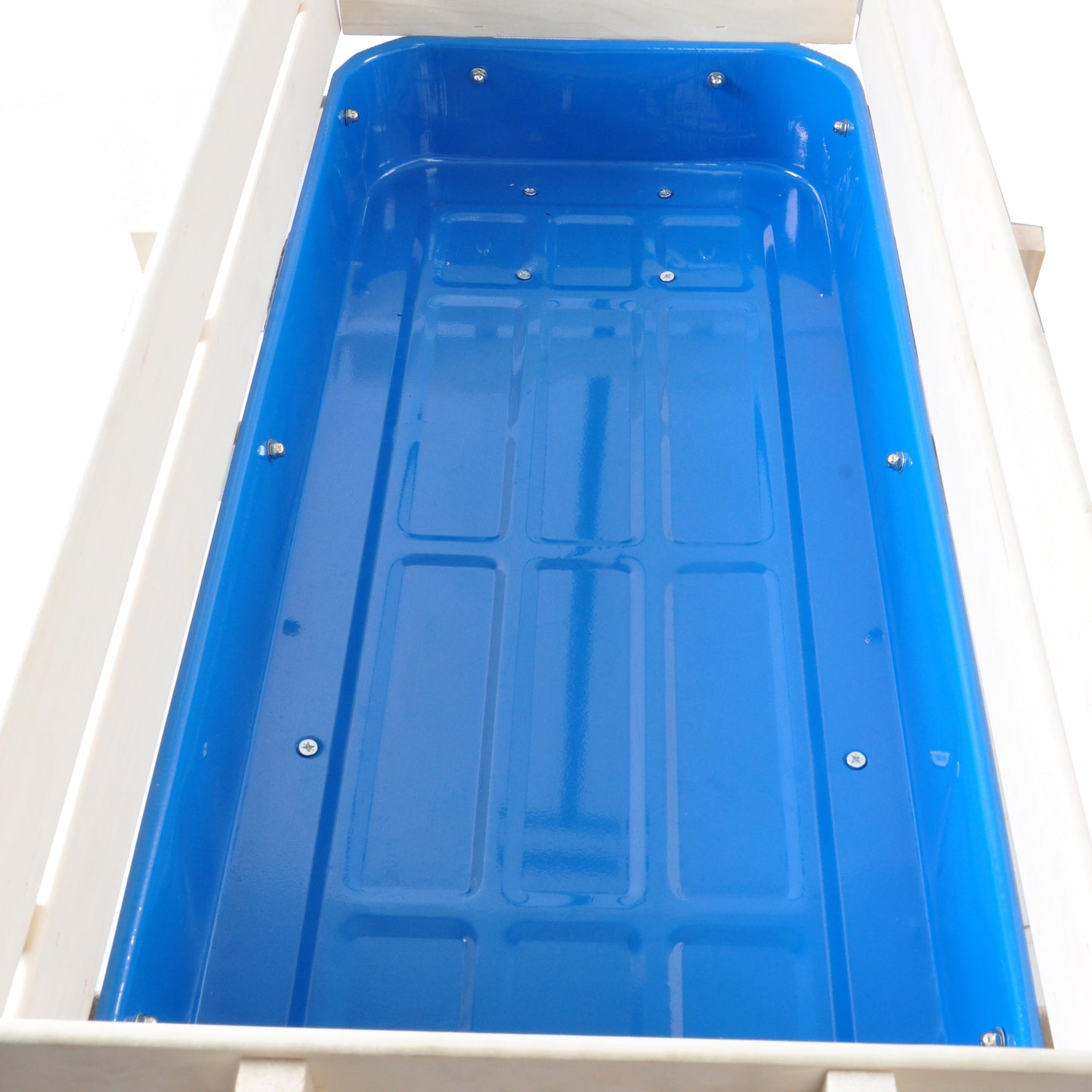 Outdoor Wagon All Terrain Pulling w/Wood Railing Air Tires Children Kid Garden