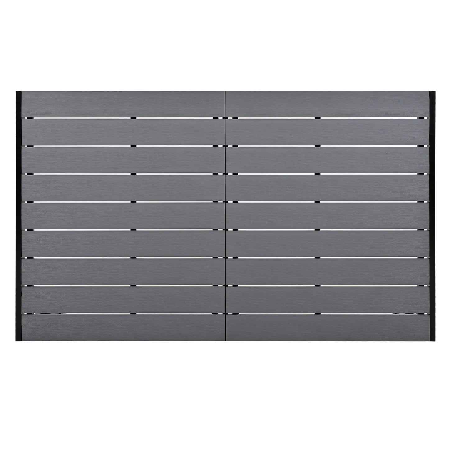 U-Style High-quality Steel Outdoor Table and Chair Set, Suitable for Patio, Balcony, Backyard.