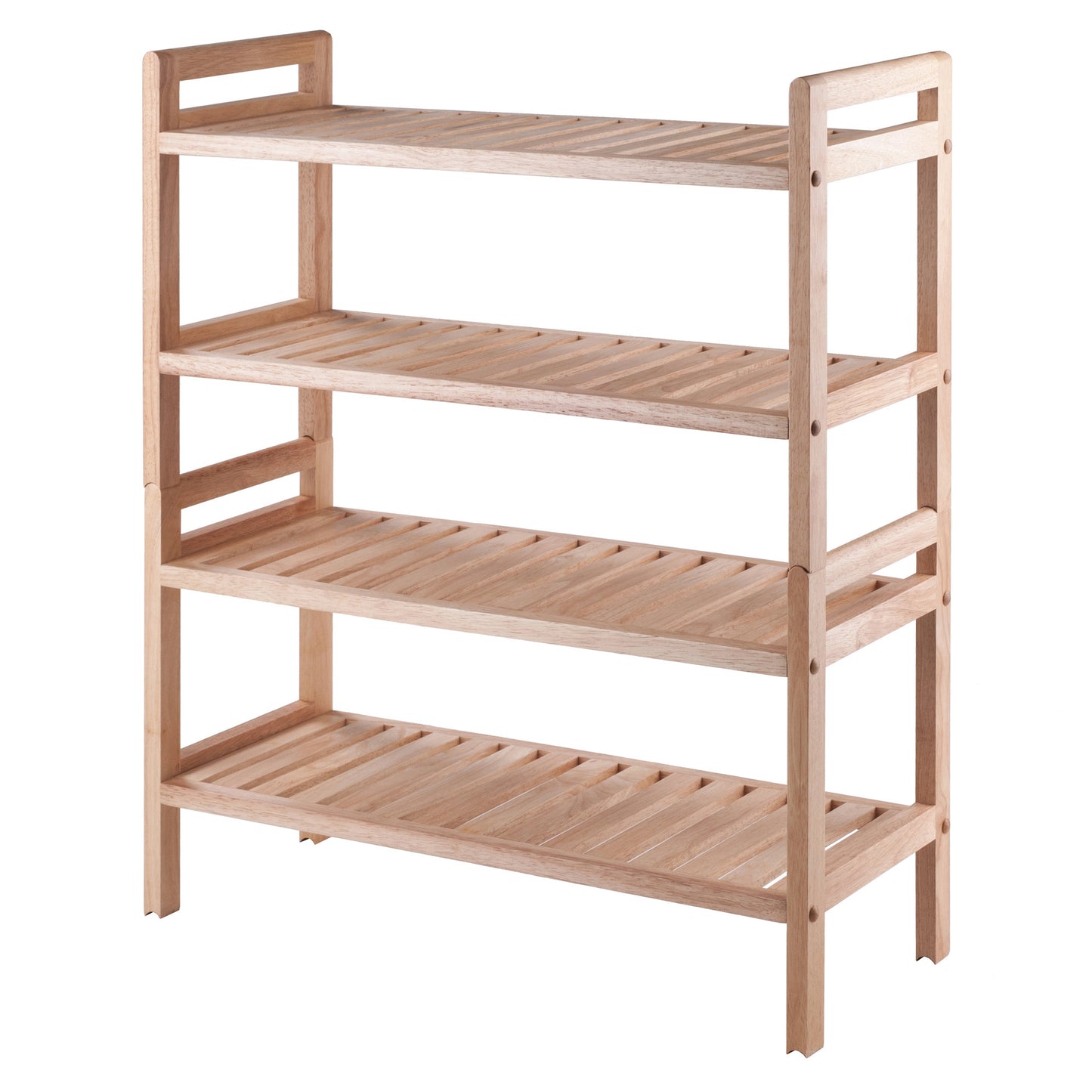 Mercury 2-Pc Stackable Shoe Rack Set