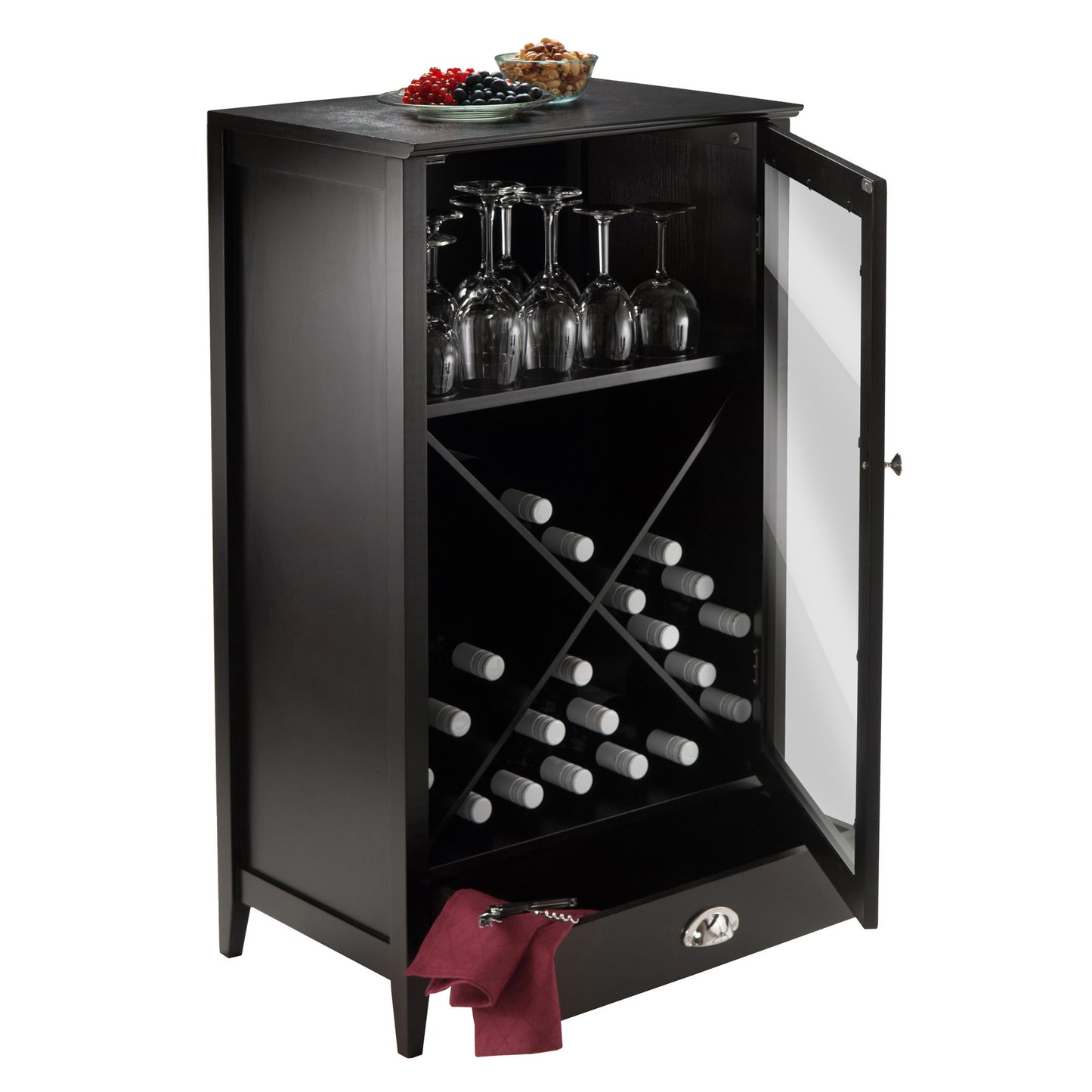 Bordeaux Modular Wine Cabinet X Panel