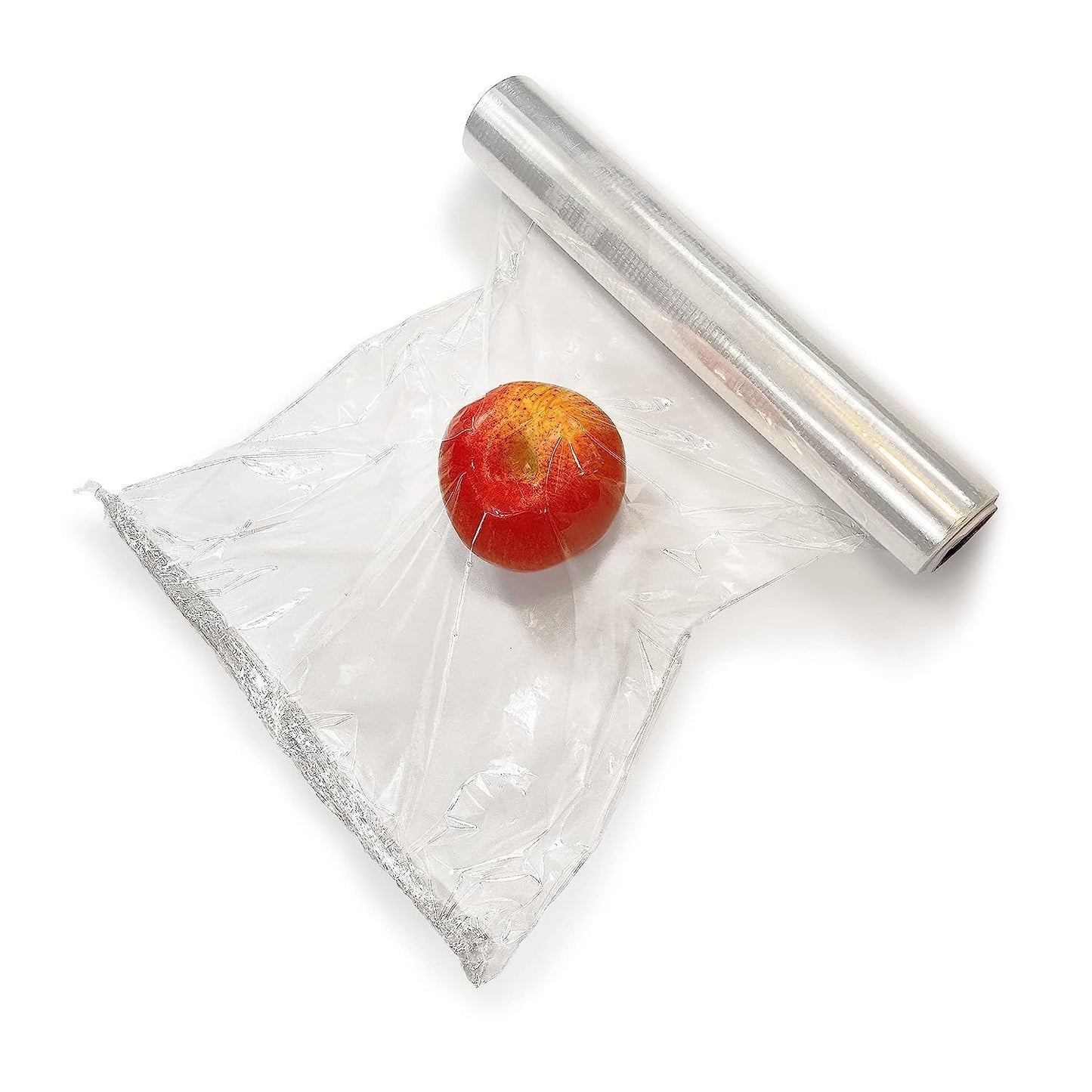 6 Rolls of Food Service Film 12" x 2000' with Cutter Box. PVC Food Wrap Film. Food Service Grade Film for Bakery; Deli; Restaurant; Kitchen. Commercial Grade Film Wrap. Cutter Dispenser.