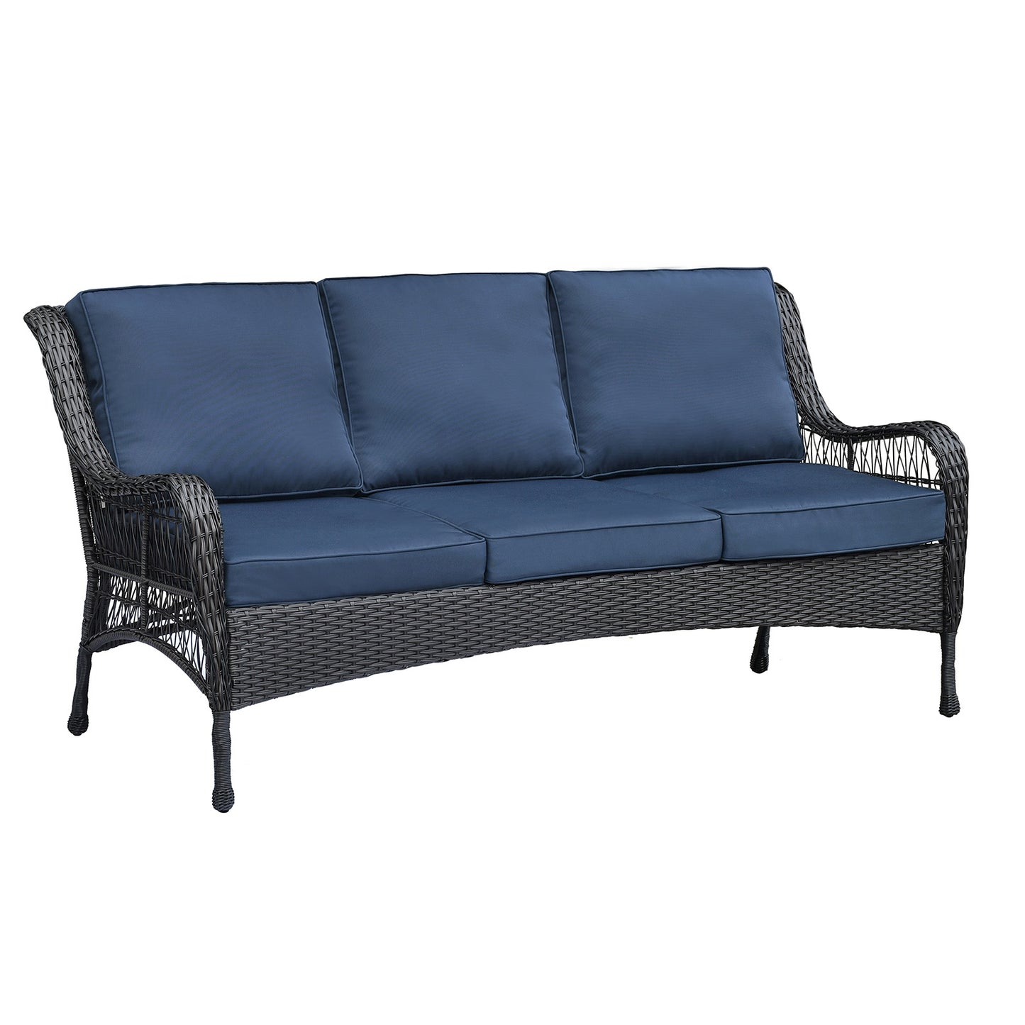 Outdoor Furniture Sets 3 Seater Sofa with 1 Coffee Table