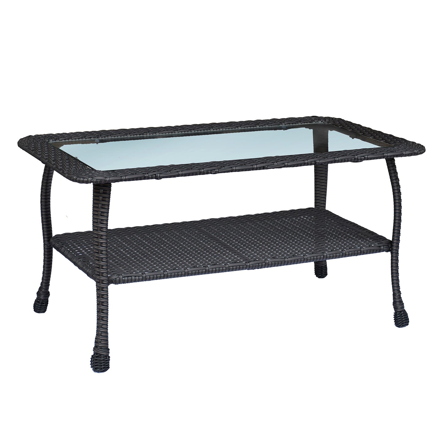 Outdoor Furniture Sets 3 Seater Sofa with 1 Coffee Table