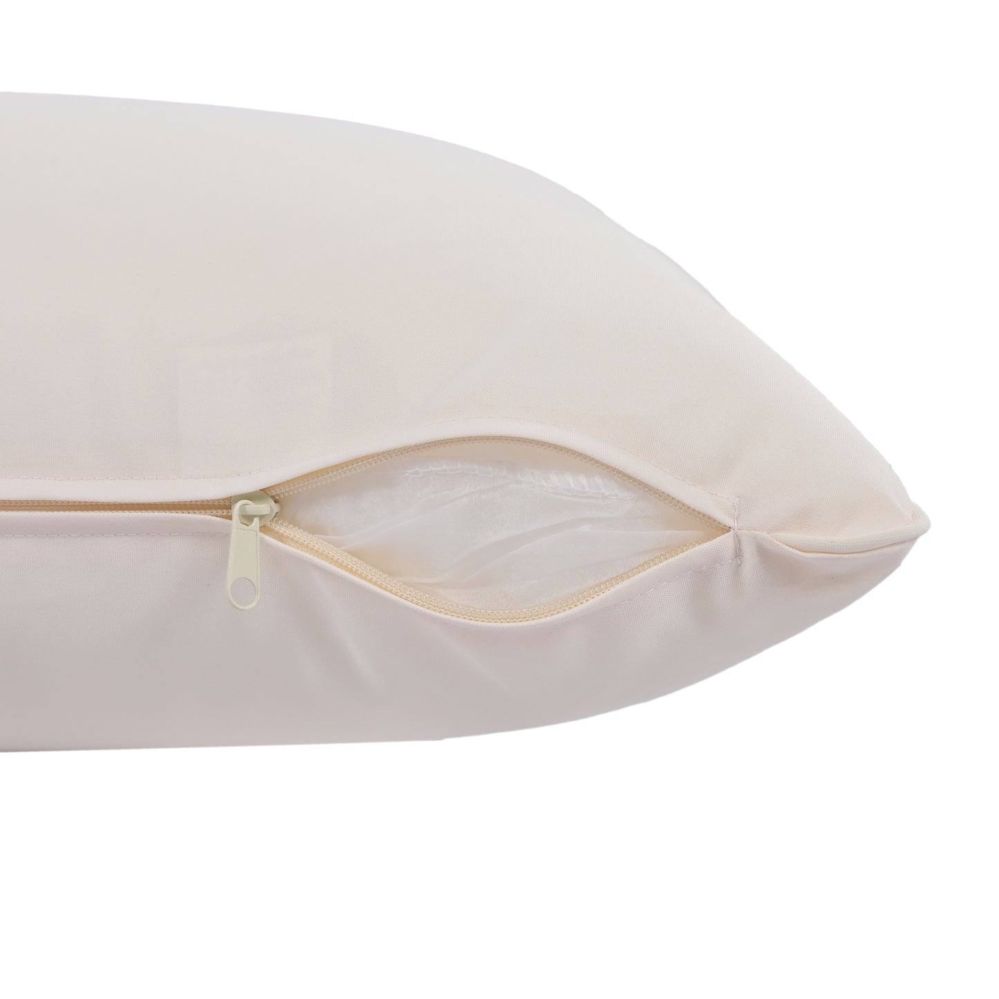 TREXM 2-Piece Outdoor Sunbed and Coffee Table Set, Patio Double Chaise Lounger Loveseat Daybed with Clear Tempered Glass Table for the patio, poolside (Beige Cushion + Natural Rope)